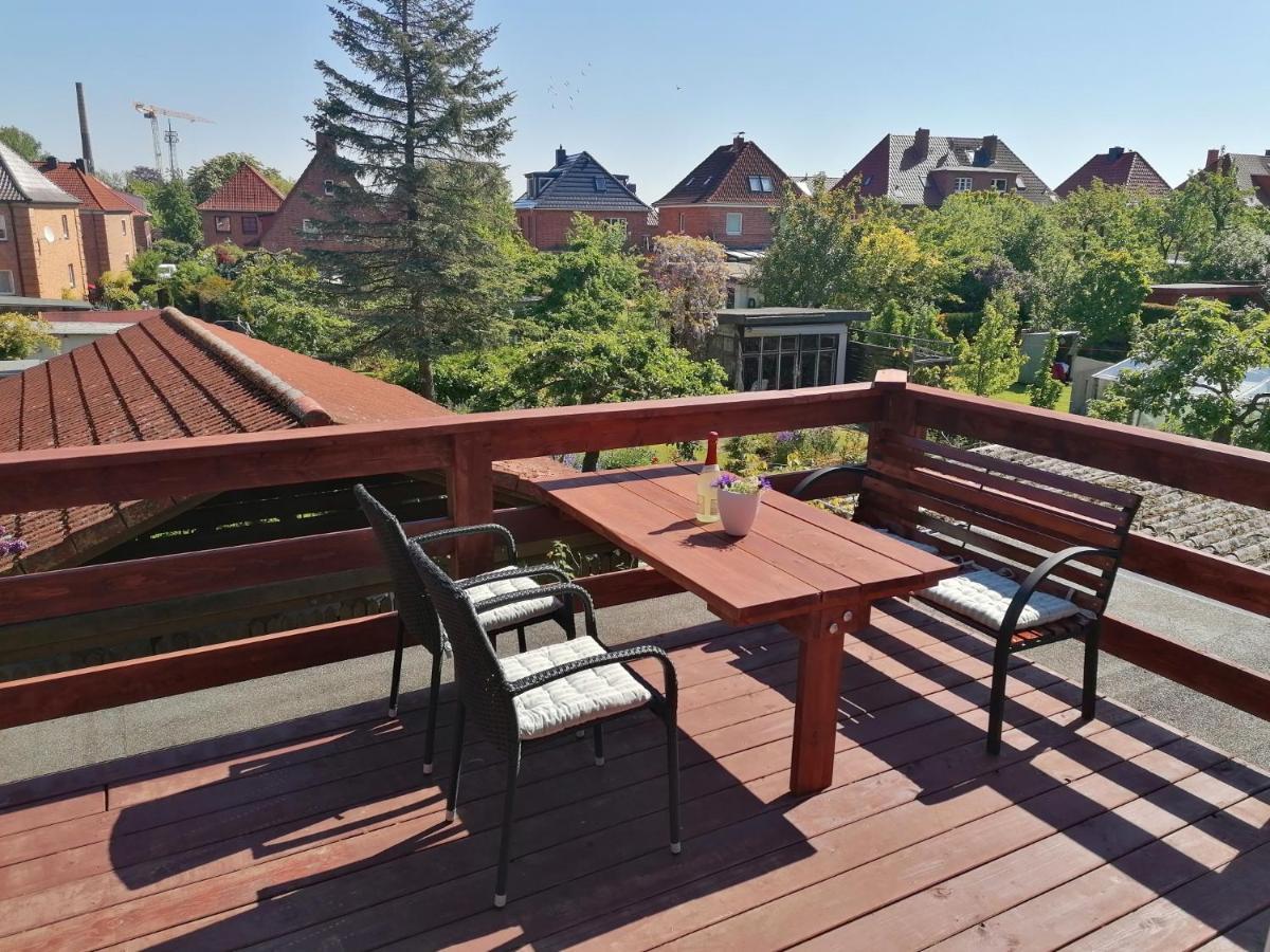 Sonnendeck Mit Dachterrasse & Parkplatz By Abcwismar Apartman Kültér fotó