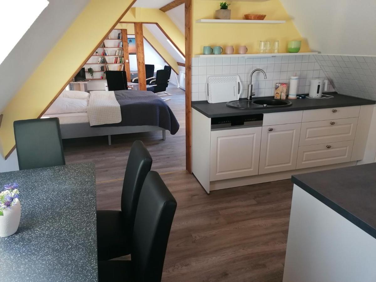 Sonnendeck Mit Dachterrasse & Parkplatz By Abcwismar Apartman Kültér fotó